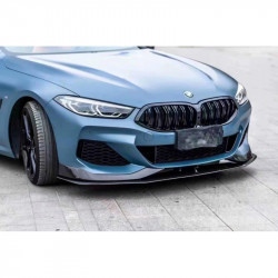 Carbonteile Tuning Frontlippe Lippe Spoiler Schwert AC ABS Glanz Schwarz für BMW 8er G14 G15 G16 M Sportpaket - 2828