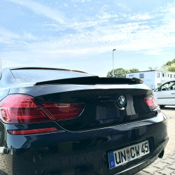 Carbonparts Tuning 1957 - Heckspoiler Lippe Spoiler Highkick schwarz glänzend passend für BMW 6er F06 F13 + M6