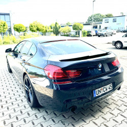 Carbonparts Tuning 1957 - Heckspoiler Lippe Spoiler Highkick schwarz glänzend passend für BMW 6er F06 F13 + M6