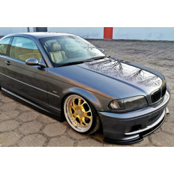 Carbonparts Tuning Frontlippe Lippe Frontspoiler Schwert V2 schwarz glanz passend für BMW 3er E46 M Paket - 2848