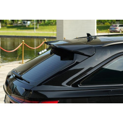 Carbonteile Tuning Heckspoiler Spoiler Lippe Ducktail Dachspoiler ABS Glanz für Audi A6 C8 - 2851