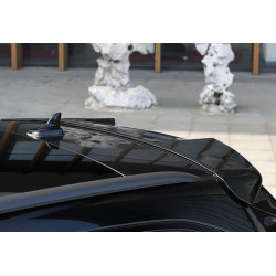 Pièces en carbone Tuning Heckspoiler Spoiler Lippe Ducktail Dachspoiler ABS Glanz für Audi A6 C8 - 2851