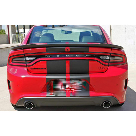 Carbonparts Tuning Heckspoiler Spoiler Lippe Ansatz SRT ABS Glanz für Dodge Charger - 2860