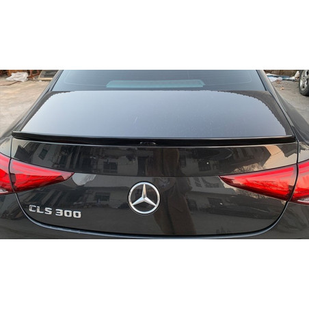 Carbonteile Tuning Heckspoiler Spoiler Lippe Ansatz ABS Glanz für Mercedes Benz CLS C257 - 2871