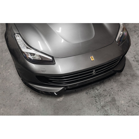 Pièces en carbone Tuning 1799 - Frontlippe Spoiler Schwert Carbon passend für Ferrari GTC4 Lusso 2016-2020