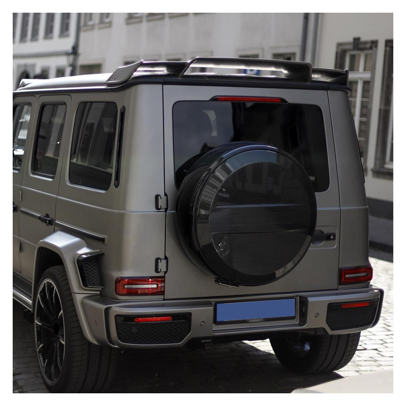 Carbonparts Tuning Heckspoiler Dachspoiler Spoiler Ansatz ABS Glanz für Mercedes Benz G Klasse W463 W464 auch AMG - 2881