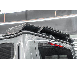 Carbonparts Tuning Heckspoiler Dachspoiler Spoiler Ansatz ABS Glanz für Mercedes Benz G Klasse W463 W464 auch AMG - 2881