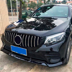 Carbonparts Tuning Frontlippe Lippe Schwert Spoiler ABS Glanz für Mercedes Benz GLC Klasse X253 AMG Paket 2016-2019 - 2892