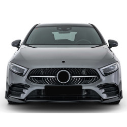 Carbonteile Tuning 2769 - Front Flaps B seitlich Canards ABS Glanz passend für Mercedes A + CLA Klasse W177 V177 W118 C118 AM...