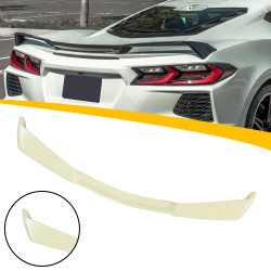 Pièces en carbone Tuning Heckspoiler Spoiler Race Flügel V2 ABS Glanz für Chevrolet Corvette C8 - 2861