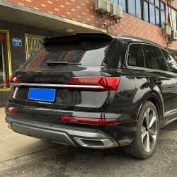 Pièces en carbone Tuning Heckspoiler Spoiler Dachspoiler Lippe Ansatz ABS Glanz für Audi Q7 4M S-Line + SQ7 - 2874