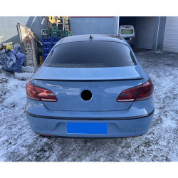 Carbonteile Tuning Heckspoiler Spoiler Lippe Ansatz ABS Glanz für Volkswagen Passat CC - 2875