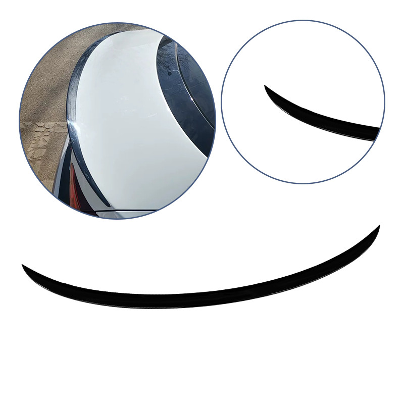 Carbonparts Tuning Heckspoiler Spoiler Lippe Ansatz ABS Glanz für Volkswagen Passat CC - 2875