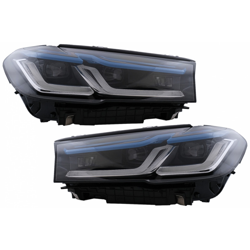 Pièces en carbone Tuning Scheinwerfer LED Front Licht für BMW 5er G30, G31 und M5 F90 - 2898