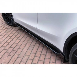 Carbonteile Tuning Verspoilerungspaket Frontlippe Schweller Diffusor Spoiler ABS Glanz für Tesla Model Y - 2903