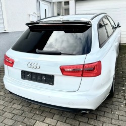 Carbonparts Tuning Heckspoiler Spoiler Ansatz Ducktail ABS Glanz für Audi A6 C7 Avant nicht RS oder S - 2856