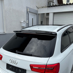 Carbonparts Tuning Heckspoiler Spoiler Ansatz Ducktail ABS Glanz für Audi A6 C7 Avant nicht RS oder S - 2856