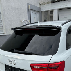 Carbonteile Tuning Heckspoiler Spoiler Ansatz Ducktail ABS Glanz für Audi A6 C7 Avant nicht RS oder S - 2856