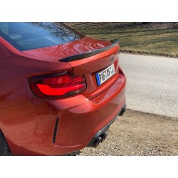 Pièces en carbone Tuning 1448 - Heckspoiler Clubsport Vollcarbon passend für BMW 2er F22 F23 und M2 F87