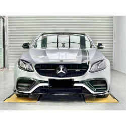 Carbonparts Tuning Frontlippe Spoiler Schwert Carbon passend für Mercedes-Benz W213 S213 E63S AMG Vorfacelift - 2906