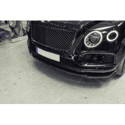 Pièces en carbone Tuning 1804 - Frontlippe Spoiler Schwert Carbon passend für Bentley Bentayga 2015-2022