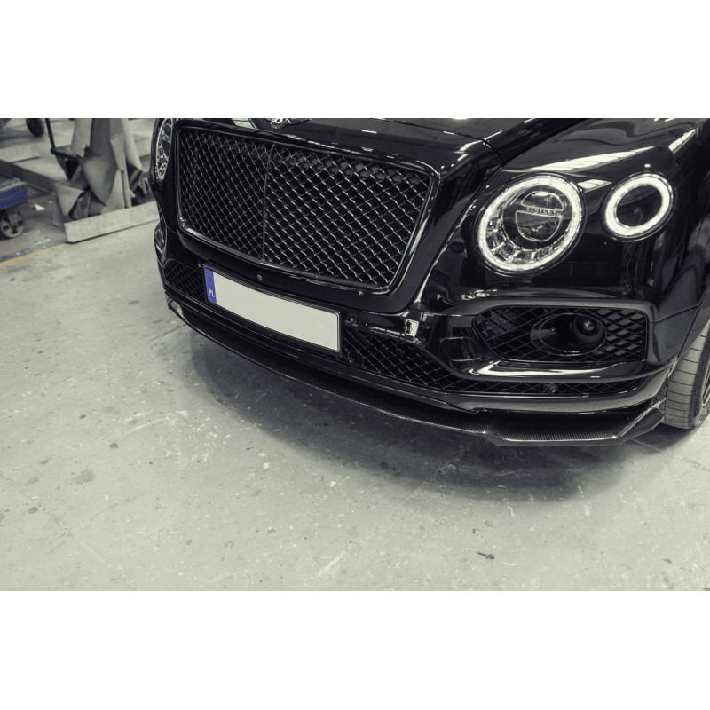 1804 - Frontlippe Spoiler Schwert Carbon passend für Bentley Bentayga  2015-2022