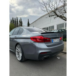 Carbonteile Tuning 1891 - Heckspoiler Lippe Schwert Highkick ABS schwarz glänzend passend für BMW 5er G30 + M5 F90