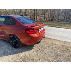 Pièces en carbone Tuning 1448 - Heckspoiler Clubsport Vollcarbon passend für BMW 2er F22 F23 und M2 F87