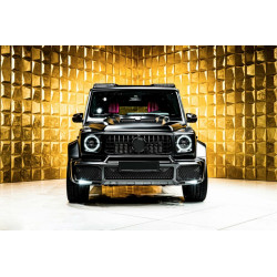 Pièces en carbone Tuning Body Kit für Mercedes G W463 08-17 G63 G65 W464 Stoßfïänger LED Licht Grill