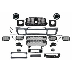 Pièces en carbone Tuning Body Kit für Mercedes G W463 08-17 G63 G65 W464 Stoßfïänger LED Licht Grill