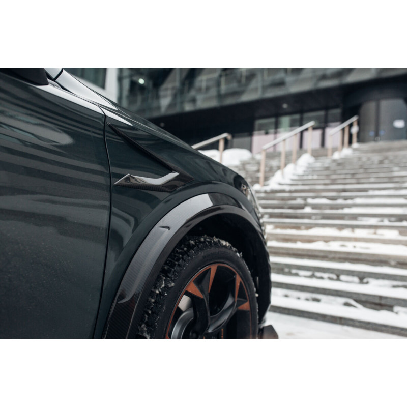 Carbonteile Tuning Kotflügel Verbreiterung Radlauf Carbon / Vollcarbon passend für Cupra Formentor Facelift - 2934