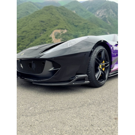 Carbonteile Tuning Frontlippe Spoiler Flaps Schwert Carbon / Vollcarbon passend für Ferrari 812 - 2938