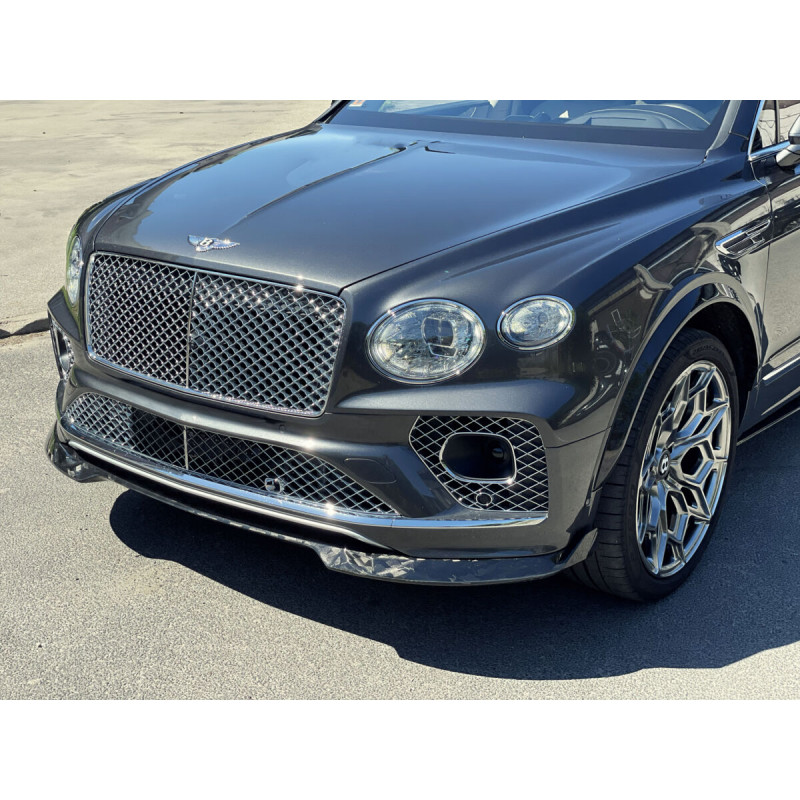 Carbonteile Tuning Frontlippe Lippe Schwert Vollcarbon Forged Carbon passend für Bentley Bentayga Facelift - 2950