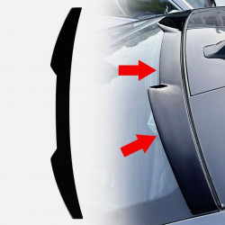 Carbonteile Tuning Heckspoiler Spoiler Lippe Ansatz Dach ABS schwarz glänzend für BMW 5er G60 + i5 - 2951