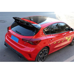 Carbonparts Tuning Heckflügel Heckspoiler Spoiler Lippe Ansatz Dach ABS schwarz glänzend für Ford Focus MK4 2018+ Hatchback -...