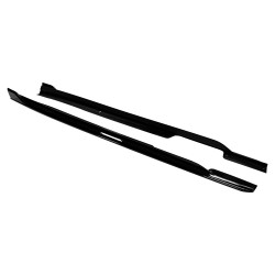 Carbonparts Tuning Sideskirts Seitenschweller Ansätze Performance ABS schwarz glänzend passend für BMW X6 G06 mit MPaket - 2962