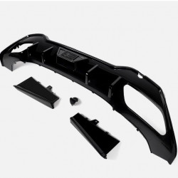 Carbonparts Tuning Heckdiffusor Diffusor AC mit LED ABS schwarz glänzend passend für BMW 8er G14 Cabrio G15 Coupe mit MPaket ...