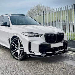 Carbonparts Tuning Frontlippe Lippe Spoiler Schwert Performance ABS schwarz glänzend für BMW X5 G05 LCI Facelift mit MPaket -...