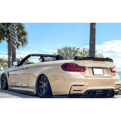 Carbonparts Tuning Heckspoiler Spoiler Lippe Deep V2 Vollcarbon passend für BMW 4er F33 + M4 F83 - 2978