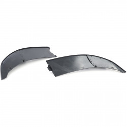 Carbonteile Tuning Frontlippe Lippe Frontspoiler Schwert V1.2 schwarz glanz passend für BMW 5er F10 F11 M Paket - 2841