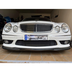 Carbonparts Tuning 1272 - Front lip spoiler carbon fits Mercedes E-Klasse W211 E55 AMG Bj. 02-06