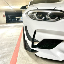 Carbonteile Tuning 1776 - Canards Splitter Flaps Front passend für BMW M2 Competition F87