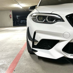 Carbonteile Tuning 1776 - Canards Splitter Flaps Front passend für BMW M2 Competition F87