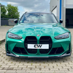 Carbonteile Tuning Kühlergrill Nieren Grill Clubsport Schwarz Glanz mit/ohne ACC passend für BMW M3 G80 G81 M4 G82 G83 - 3010