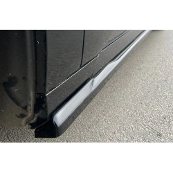 Carbonteile Tuning Sideskirts Seitenschweller Ansätze ABS schwarz glänzend passend für BMW iX i20 - 3019