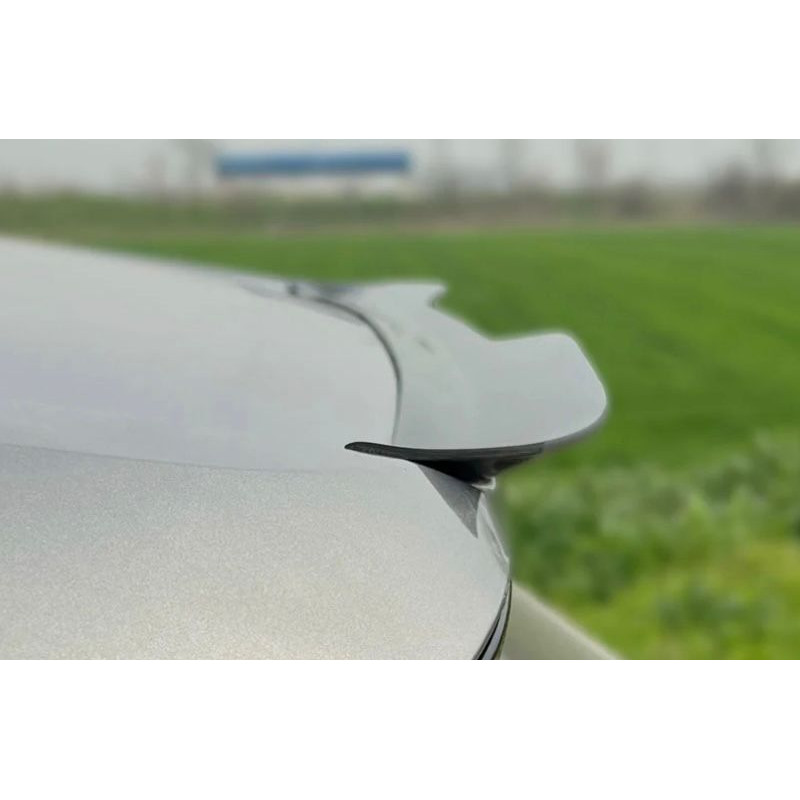 Carbonteile Tuning Heckspoiler Lippe Spoiler Highkick schwarz glänzend passend für BMW iX i20 - 3021