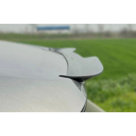 Carbonteile Tuning Heckspoiler Lippe Spoiler Highkick schwarz glänzend passend für BMW iX i20 - 3021