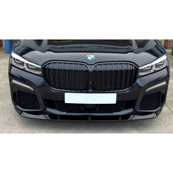 Carbonteile Tuning Frontlippe Lippe Spoiler Schwert Performance ABS schwarz glänzend für BMW 7er G11 G12 LCI - 3022