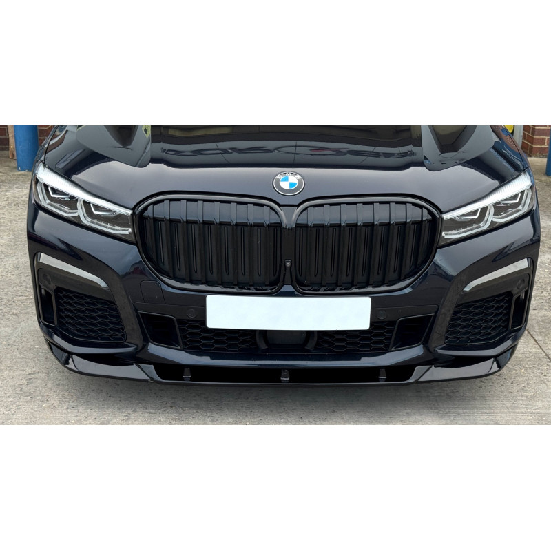 Carbonparts Tuning Frontlippe Lippe Spoiler Schwert Performance ABS schwarz glänzend für BMW 7er G11 G12 LCI - 3022