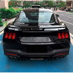 Carbonteile Tuning Heckspoiler Spoiler Heck Flügel ABS Glanz Schwarz passend für Ford Mustang Coupe 2024 - 3029
